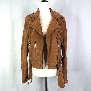 Bagatelle Tan Suede Leather Jacket.  This is a gorgeous piece.